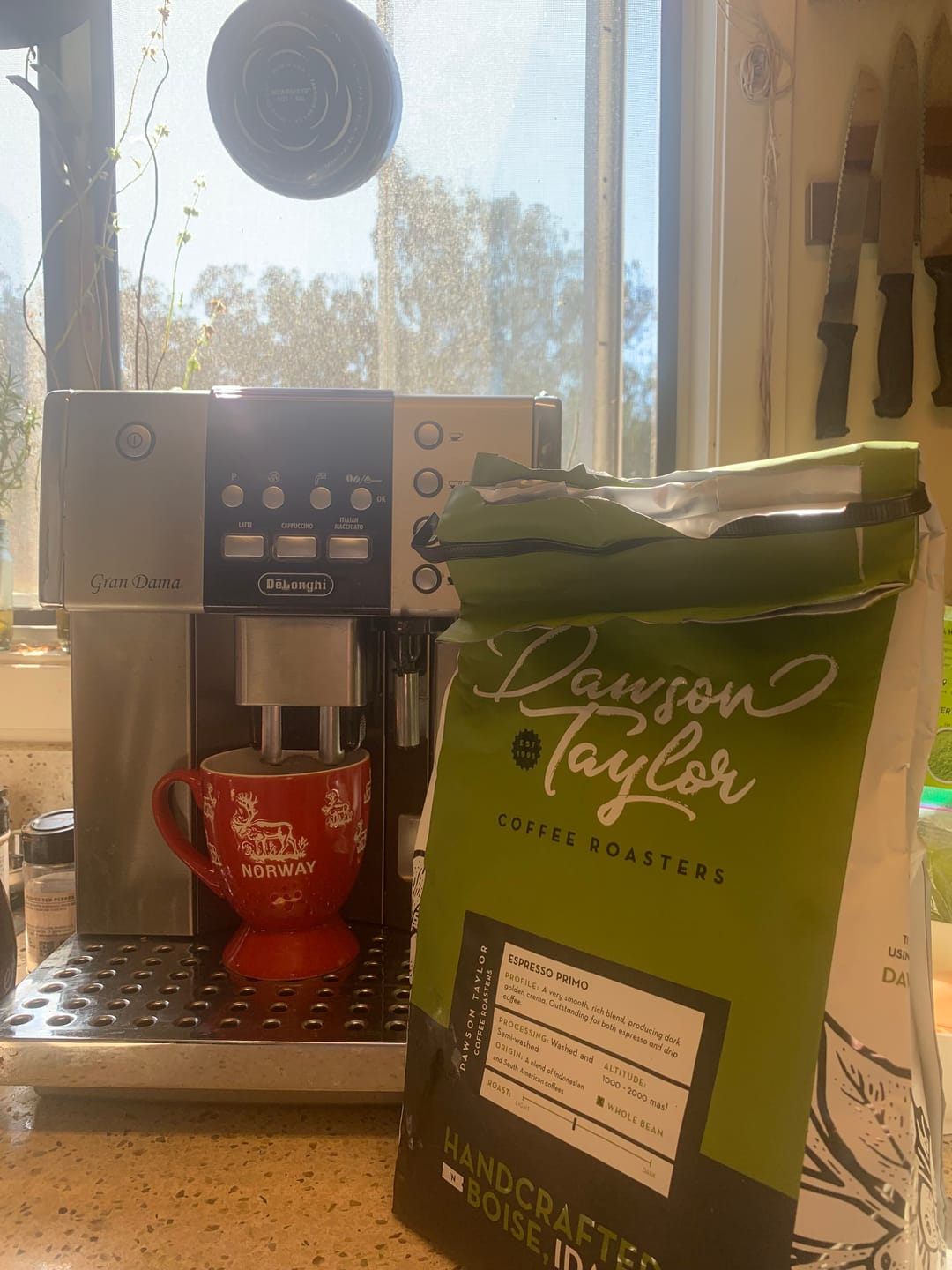 Customer photo review of Espresso Primo