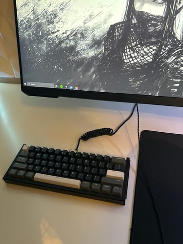 Customer photo review of IQUNIX EZ60/EZ63 Magnetic Switch Gaming HE Keyboard