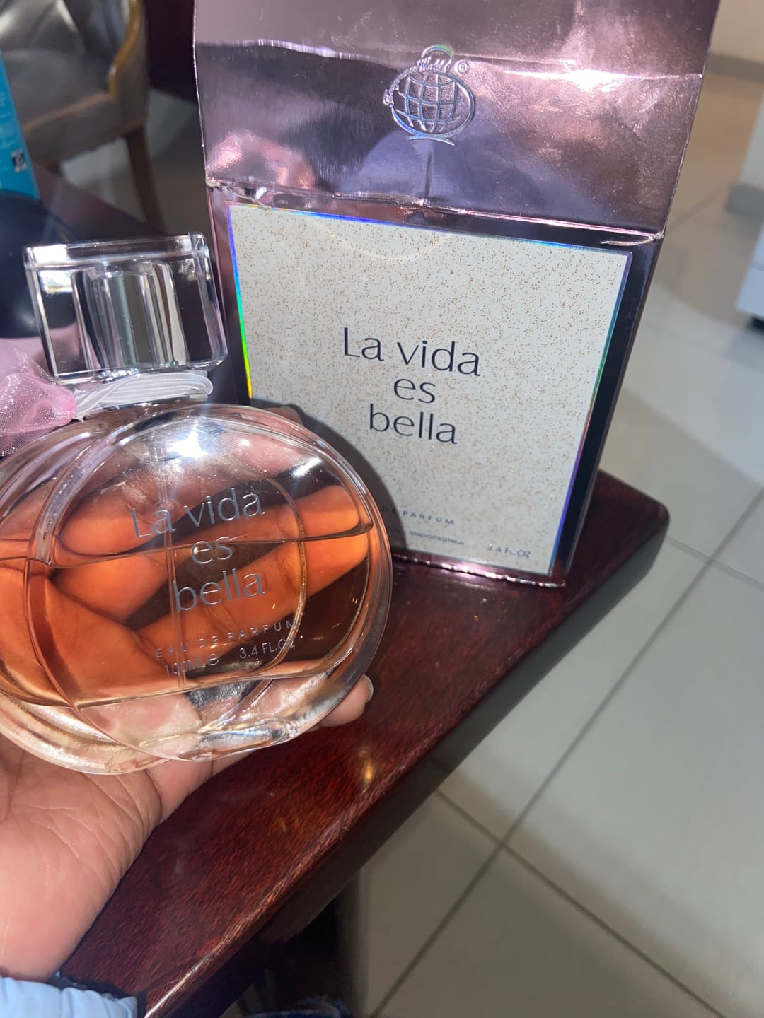 Customer photo review of La Vida es Bella 100ml