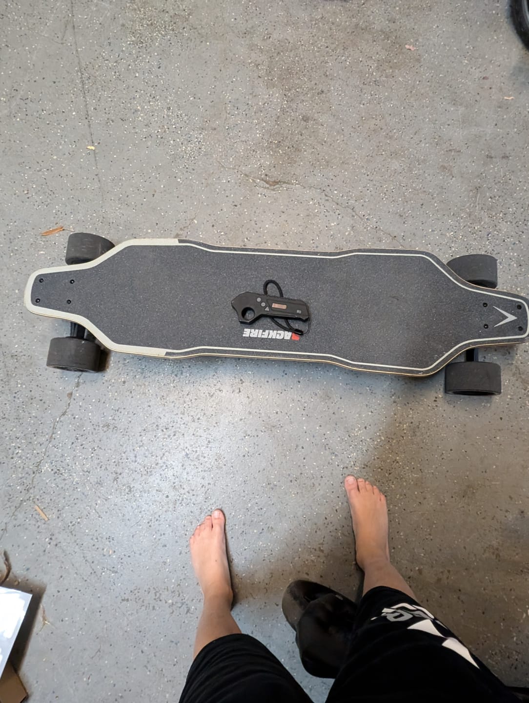 Customer photo review of Backfire G2 Black Electric Skateboard