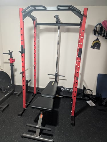 Customer photo review of F4 Power Rack with Lat Pull Down System