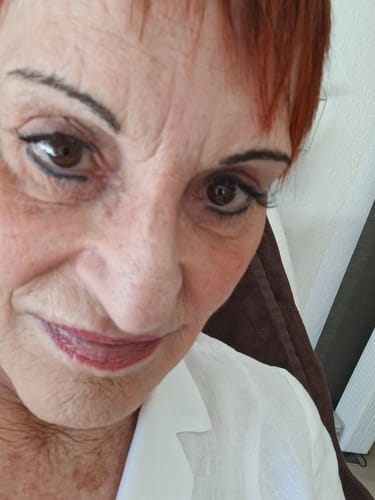 Customer photo review of Wimpernserum Plus