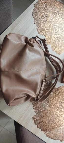 Customer photo review of INES - Sac à Main de Cours en Cuir Souple