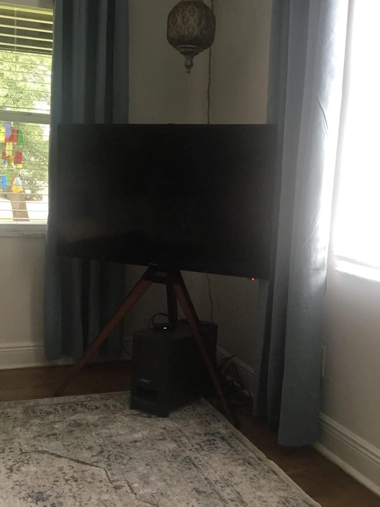 Customer photo review of Floor TV Stand Picasso Series 37-65 Inch