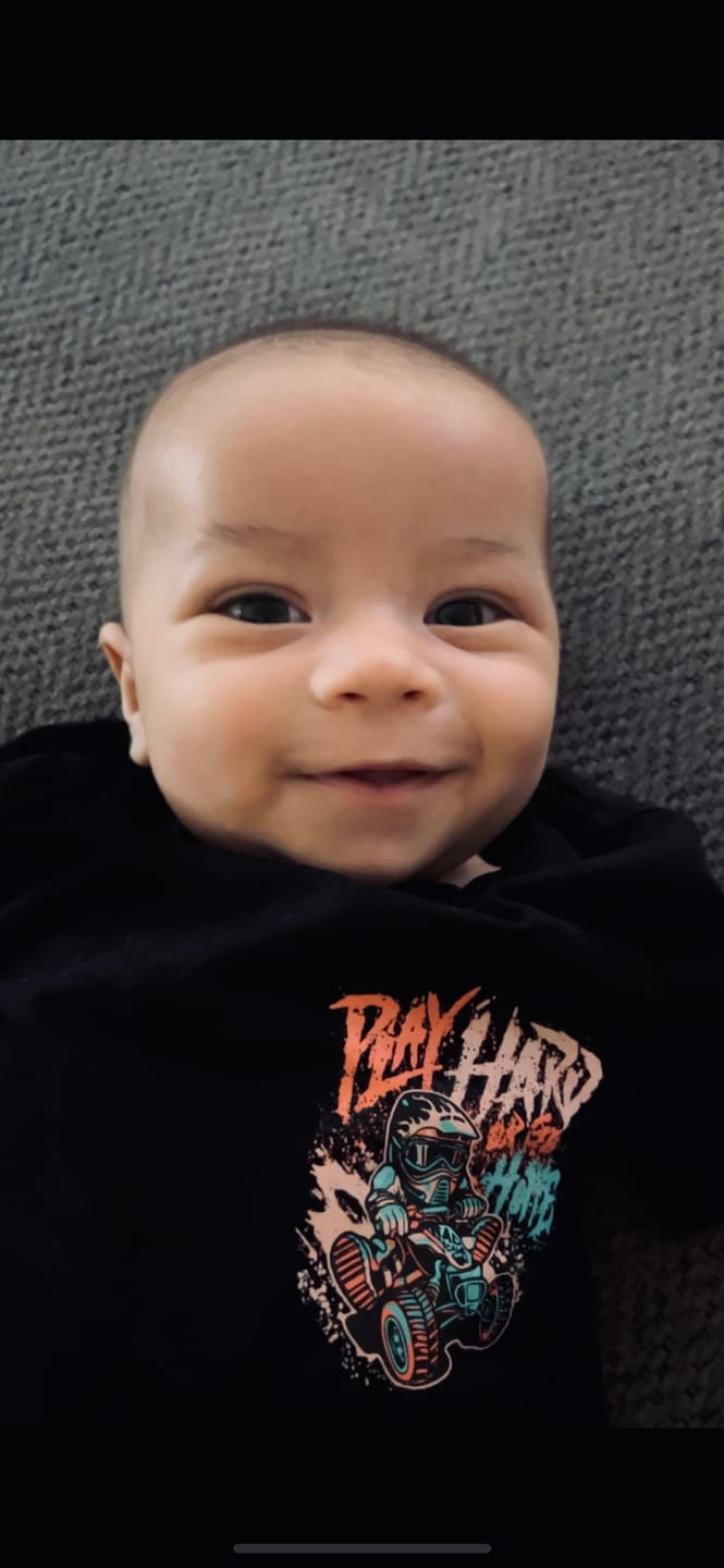 Customer photo review of Play Hard or Go Home T-Shirt