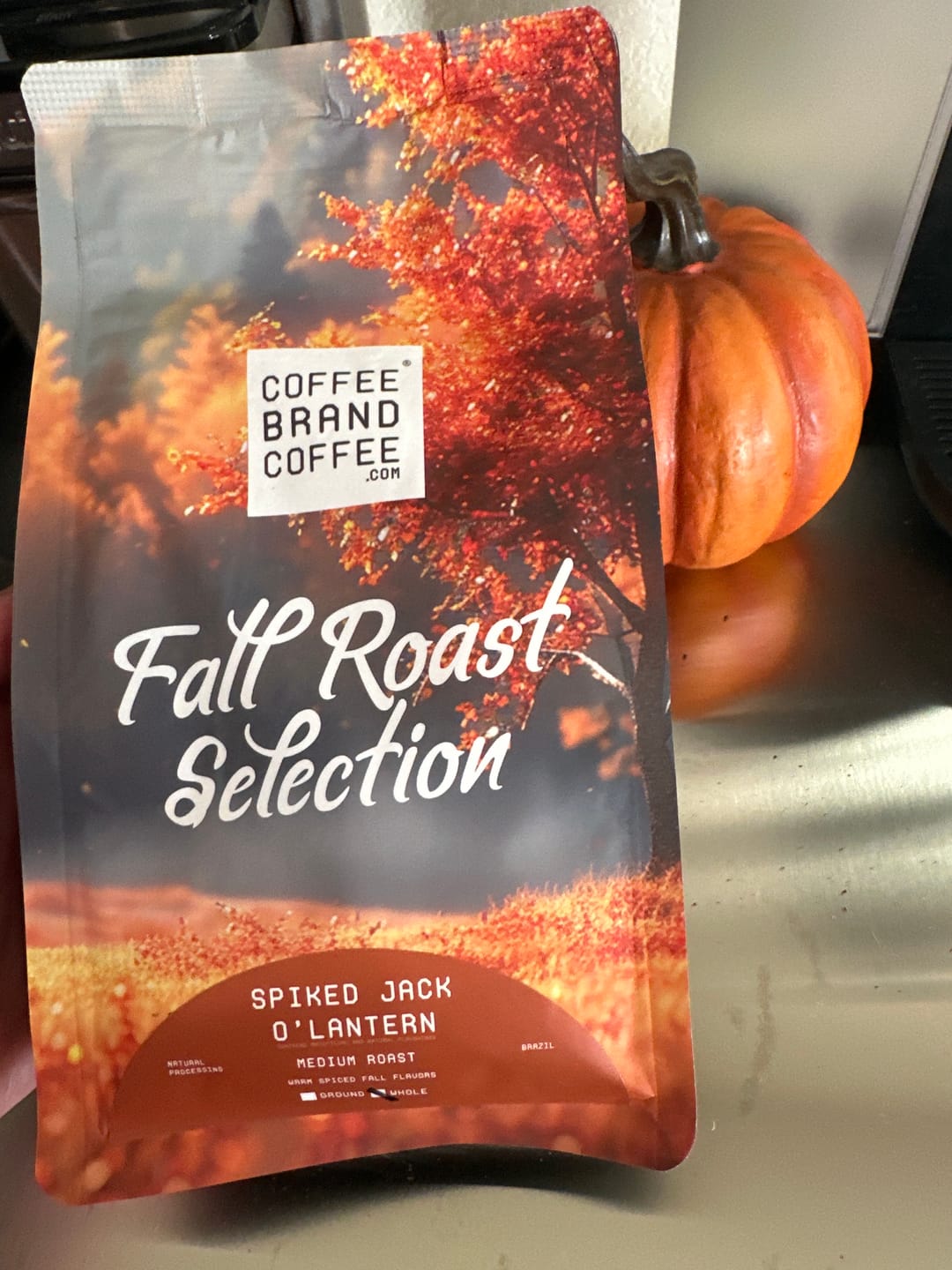 Customer photo review of Spiked Jack O'Lantern