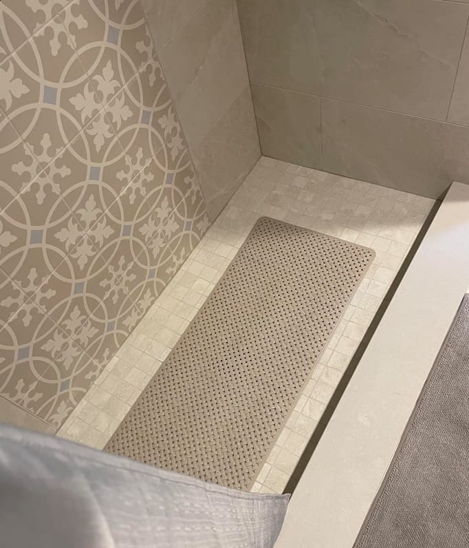 Customer photo review of Non-Slip Woven Mat