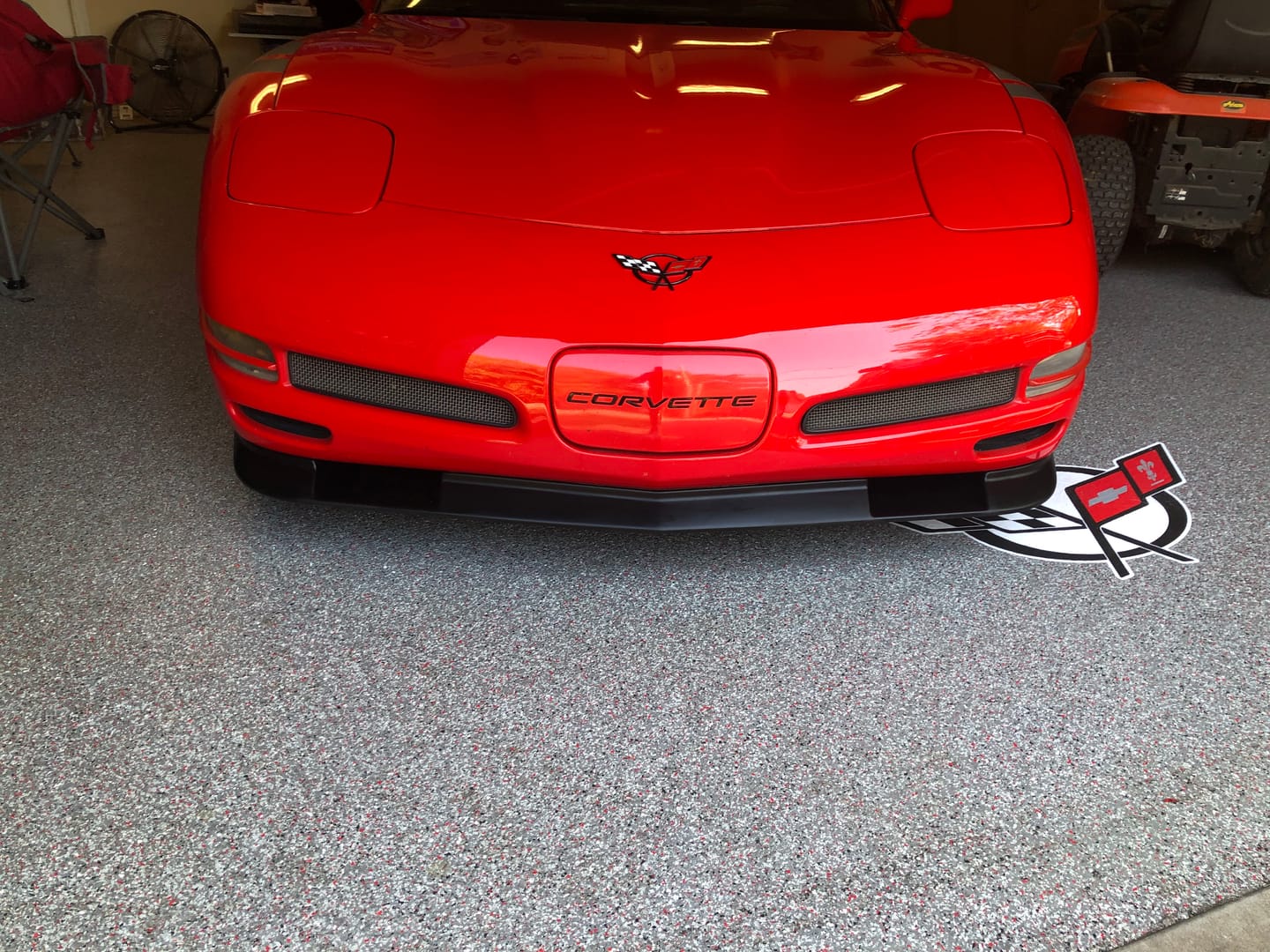 Customer photo review of Corvette C5 ZR1 Extended Front Splitter Lip