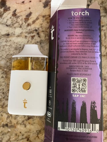 Customer photo review of Torch Promo Pack 5 THC Disposables