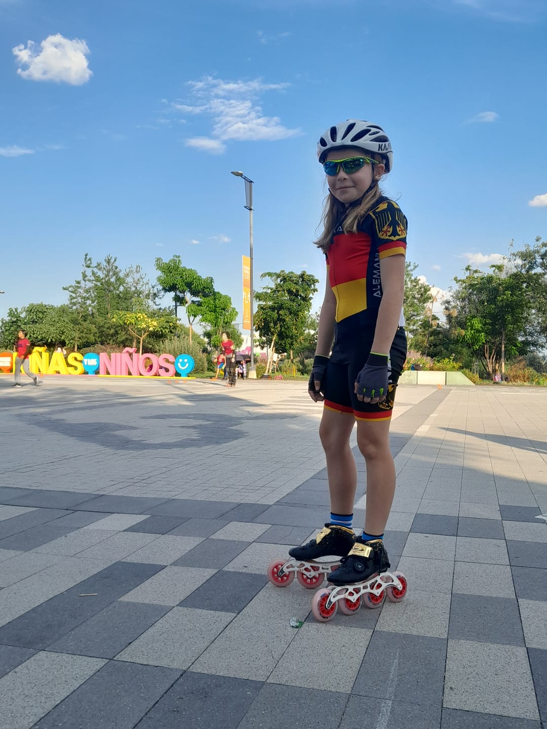Customer photo review of Elemental Inline Skate Wheel