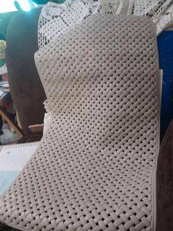 Customer photo review of Non-Slip Woven Mat
