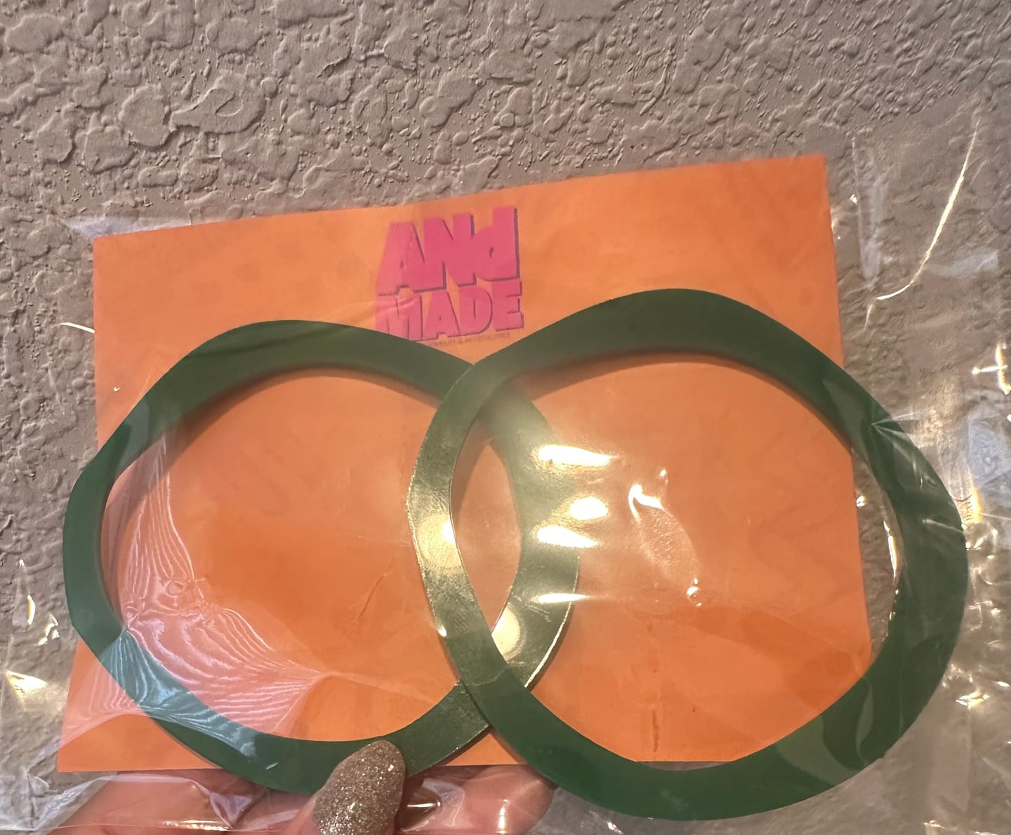 Customer photo review of Basics. Never Basic - Hoop Earring - 19 Colorways