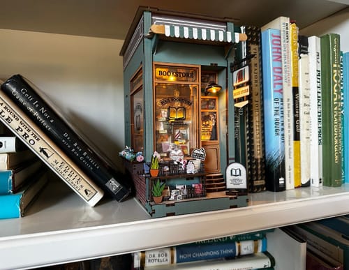 Customer photo review of Soul Bookstore Book Nook