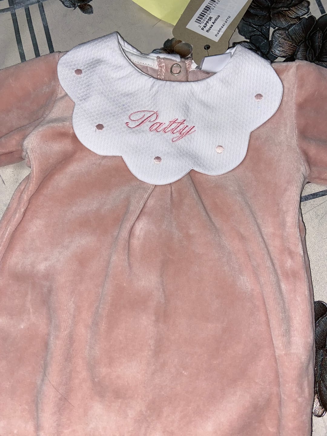 Customer photo review of Iniziali da stampare