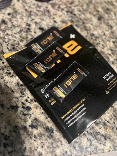 Customer photo review of (15-Pack) SuperCharged Honey Packets