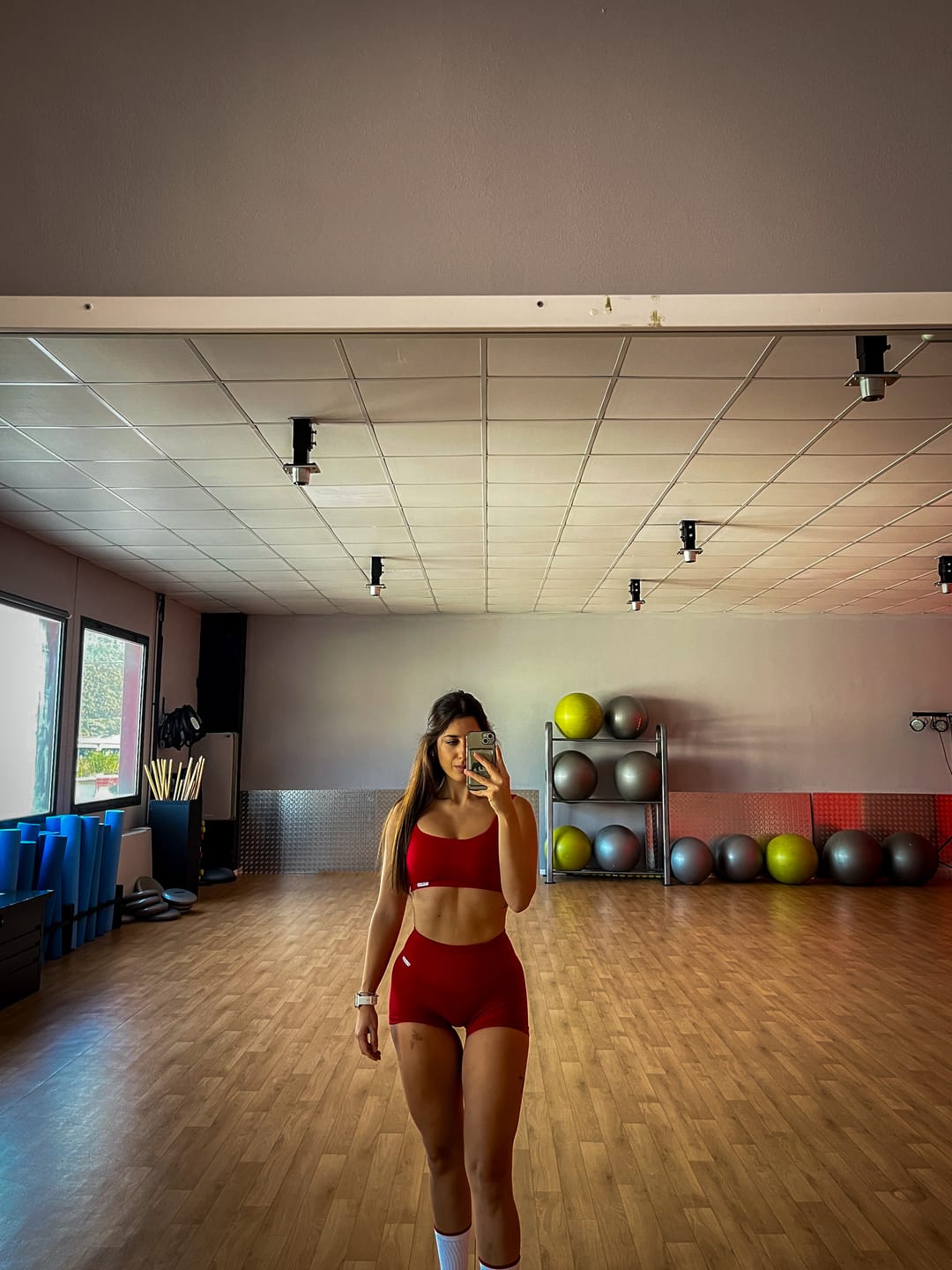 Customer photo review of Top CALIPSO Rosso Lampone Costine
