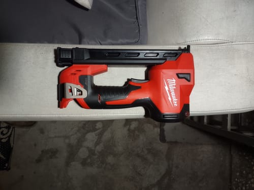 Customer photo review of Milwaukee 2448-20 M12 FUEL™ Cable Stapler (Tool Only)