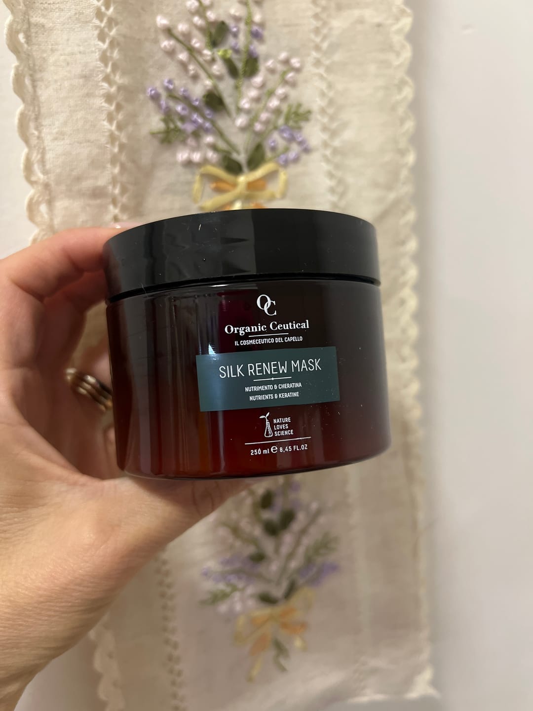 Customer photo review of SILK RENEW MASK | Nutriente e Ristrutturante