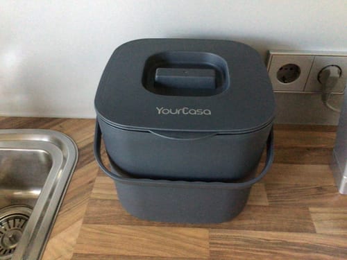 Customer photo review of YourCasa® Komposteimer - 7L - für alltäglichen Biomüll in der Küche