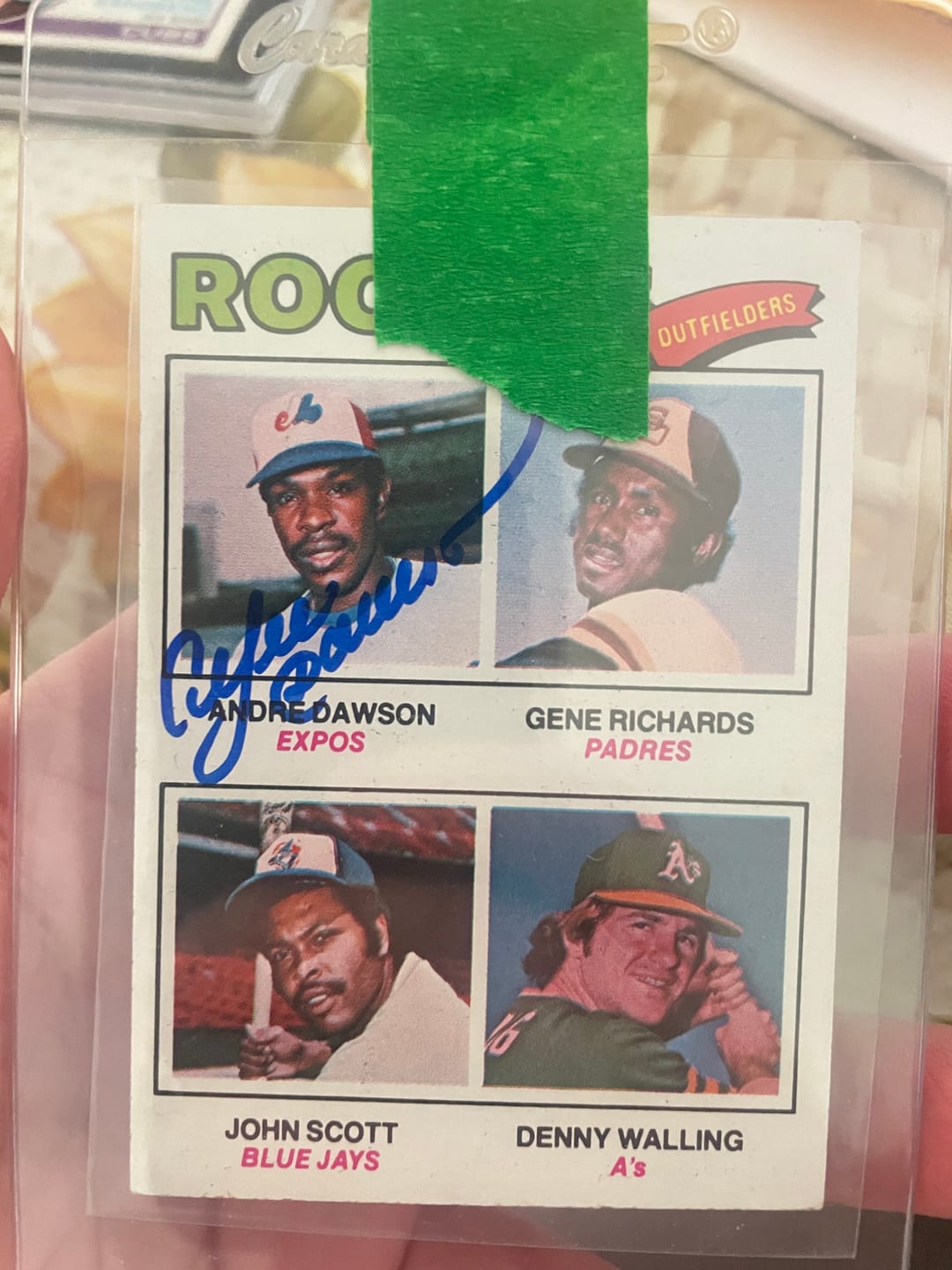 Customer photo review of Andre Dawson Autograph Signing