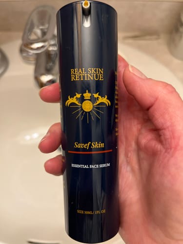 Customer photo review of Savef Skin - Essential Face Serum