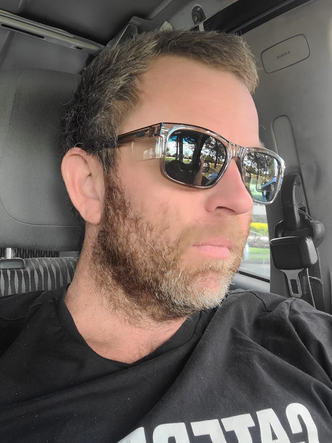 Customer photo review of Kenneth Steel Polarised Safety Glasses