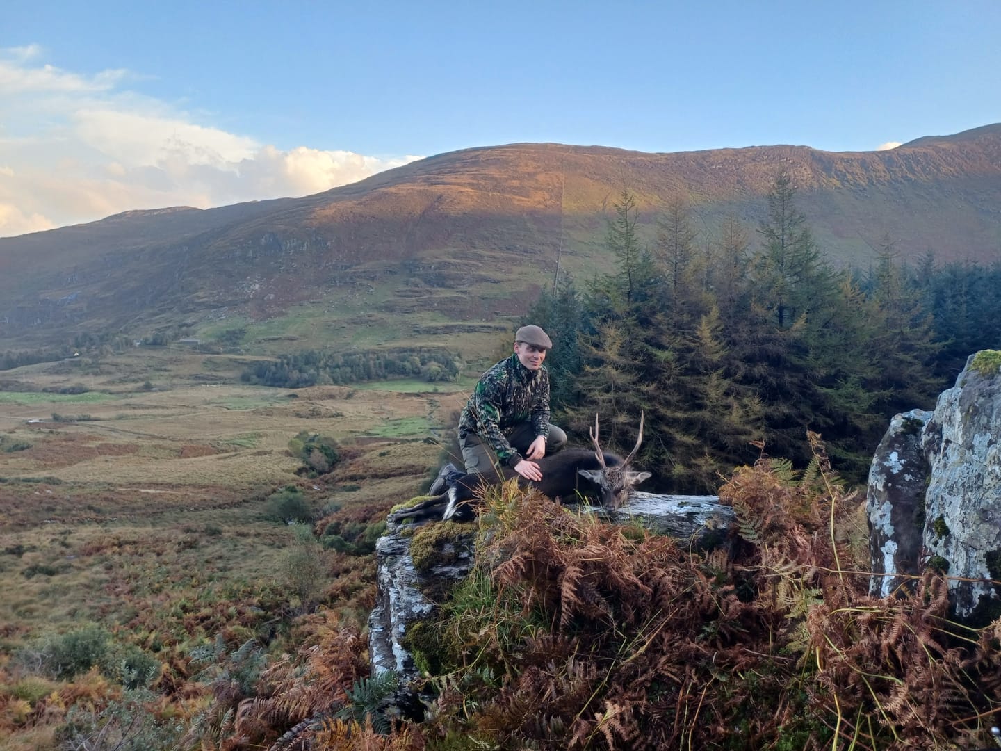 Customer photo review of Hawker Shell II Trousers - Pine Green