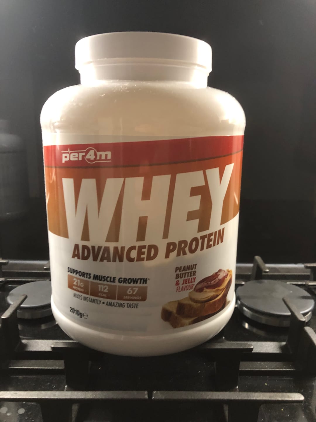 Customer photo review of PER4M Whey - Advanced Protein 2.01kg