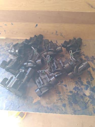 Customer photo review of Irrigation valves