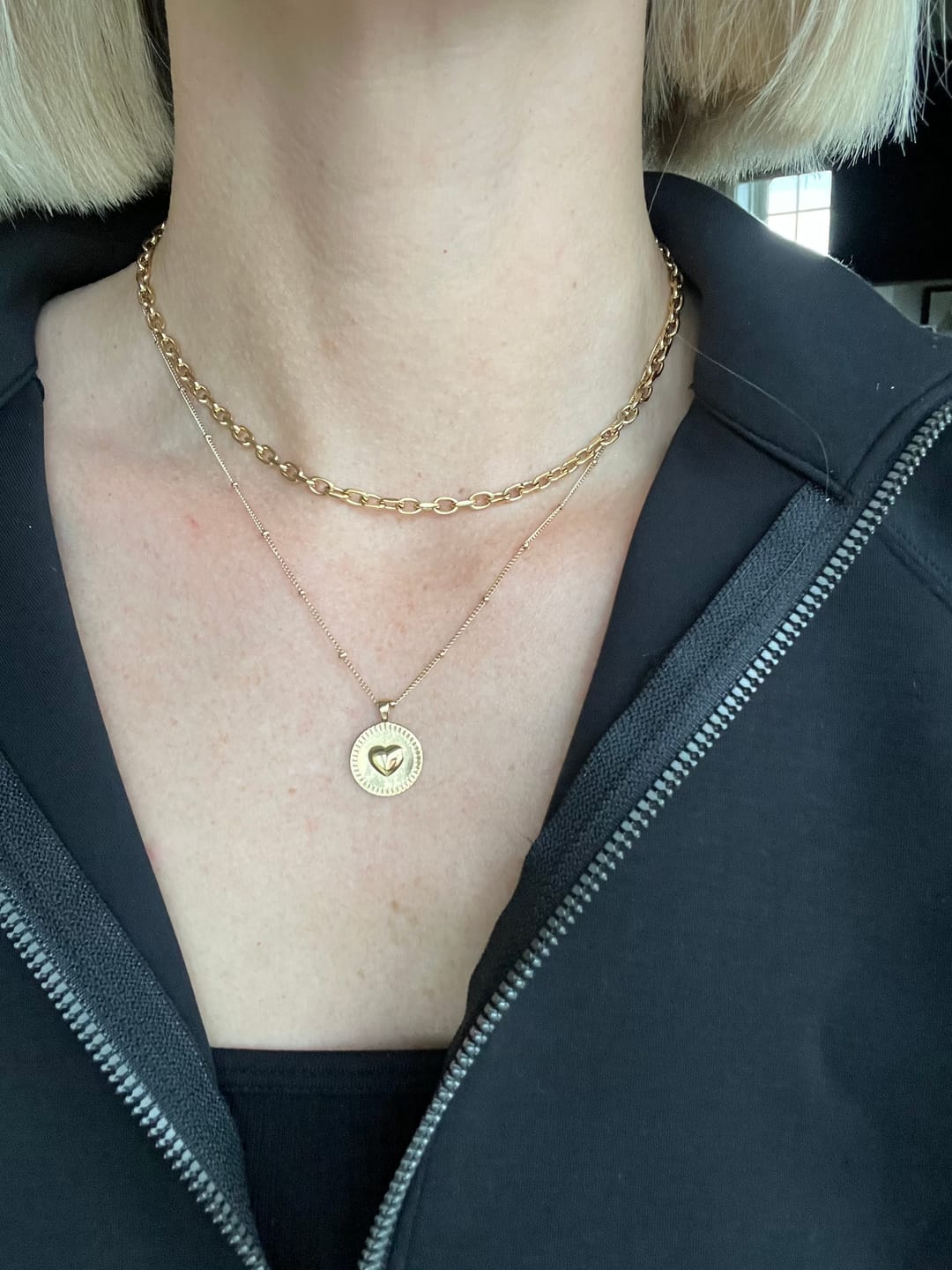 Customer photo review of Cuban Choker Necklace