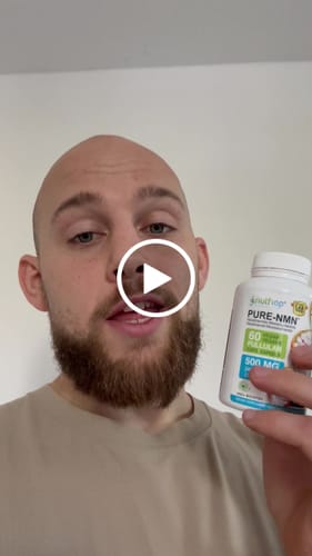 Customer video review of Nutriop Longevity® Pure-NMN Nicotinamide Mononucleotide Extreme Potency 500mg Capsules (x60) - 30 Grams