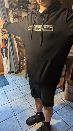 Customer photo review of Honda Motor Co. - Made in Japan Hoodie