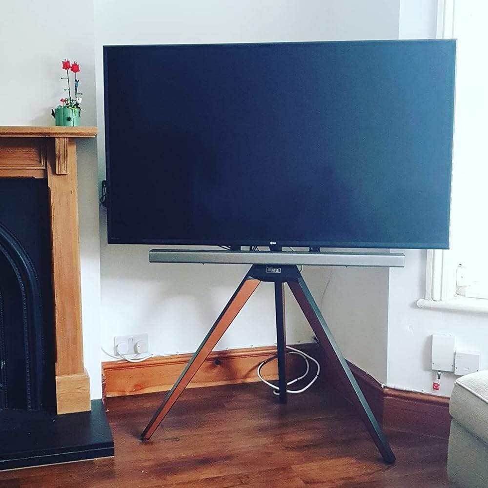 Customer photo review of Floor TV Stand Picasso Series 37-65 Inch