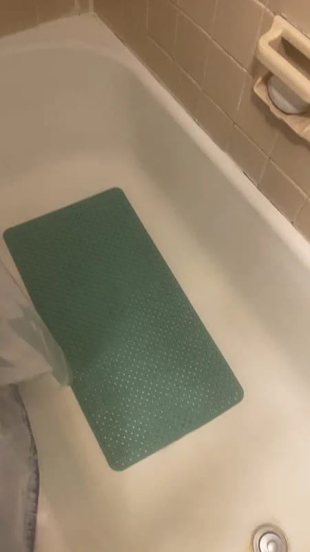 Customer photo review of Non-Slip Woven Mat