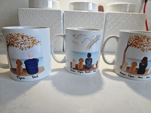 Customer photo review of Girl & Dogs - Dog Mum Personalised Mug