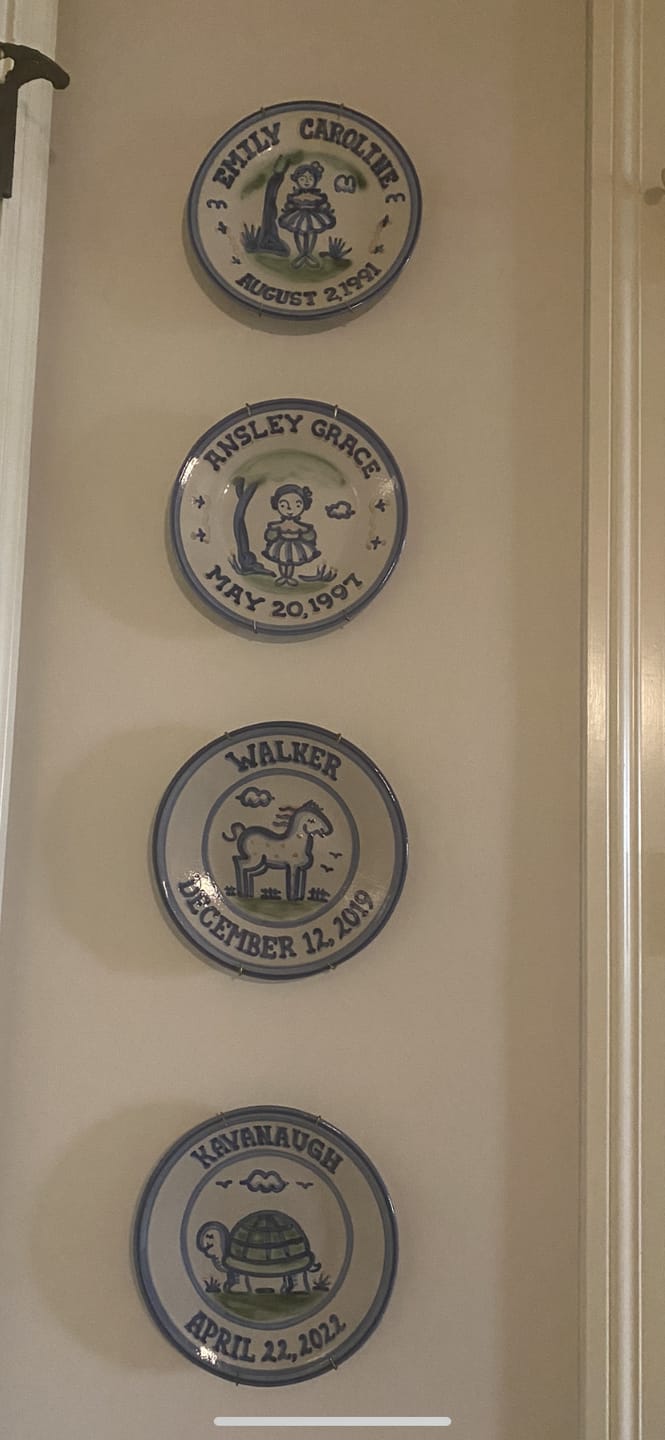Customer photo review of Basic Personalized Lunch Plate