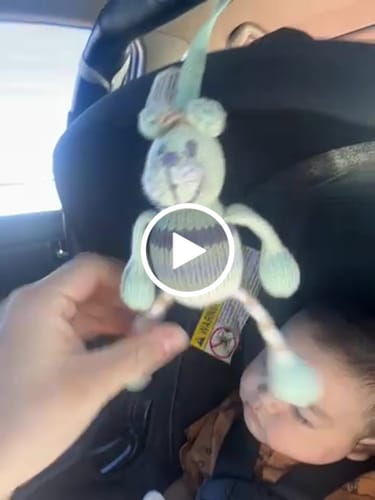 Customer video review of knit stroller toy | sophia the mouse