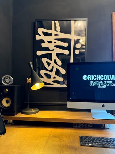 Customer photo review of Stussy Abstract Art Poster