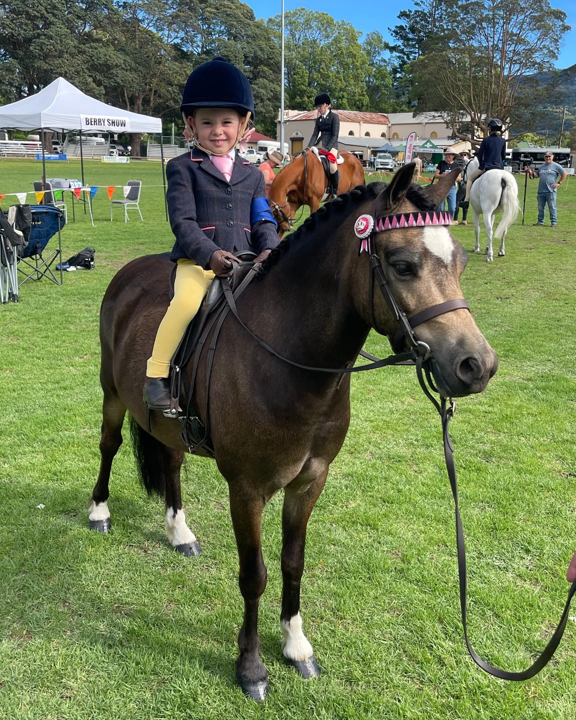 Customer photo review of Thames Children's Eton Show Shirt - Long Sleeve