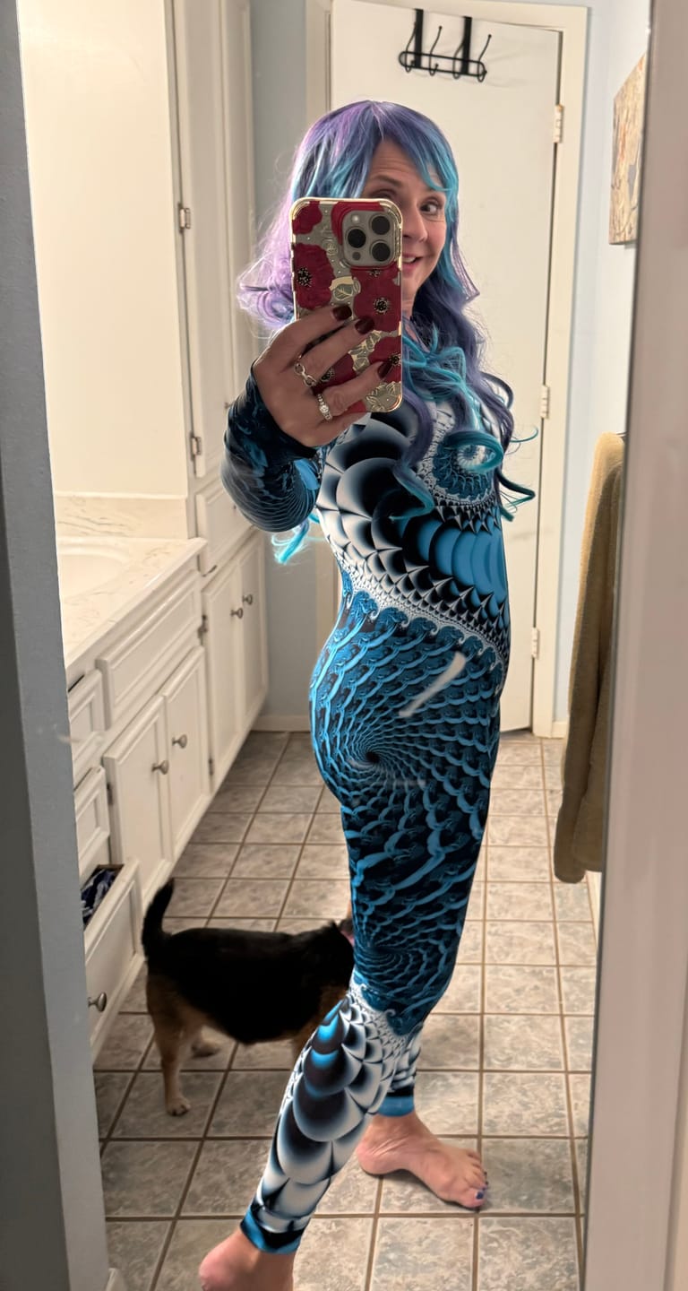 Customer photo review of Ocean Love Costume
