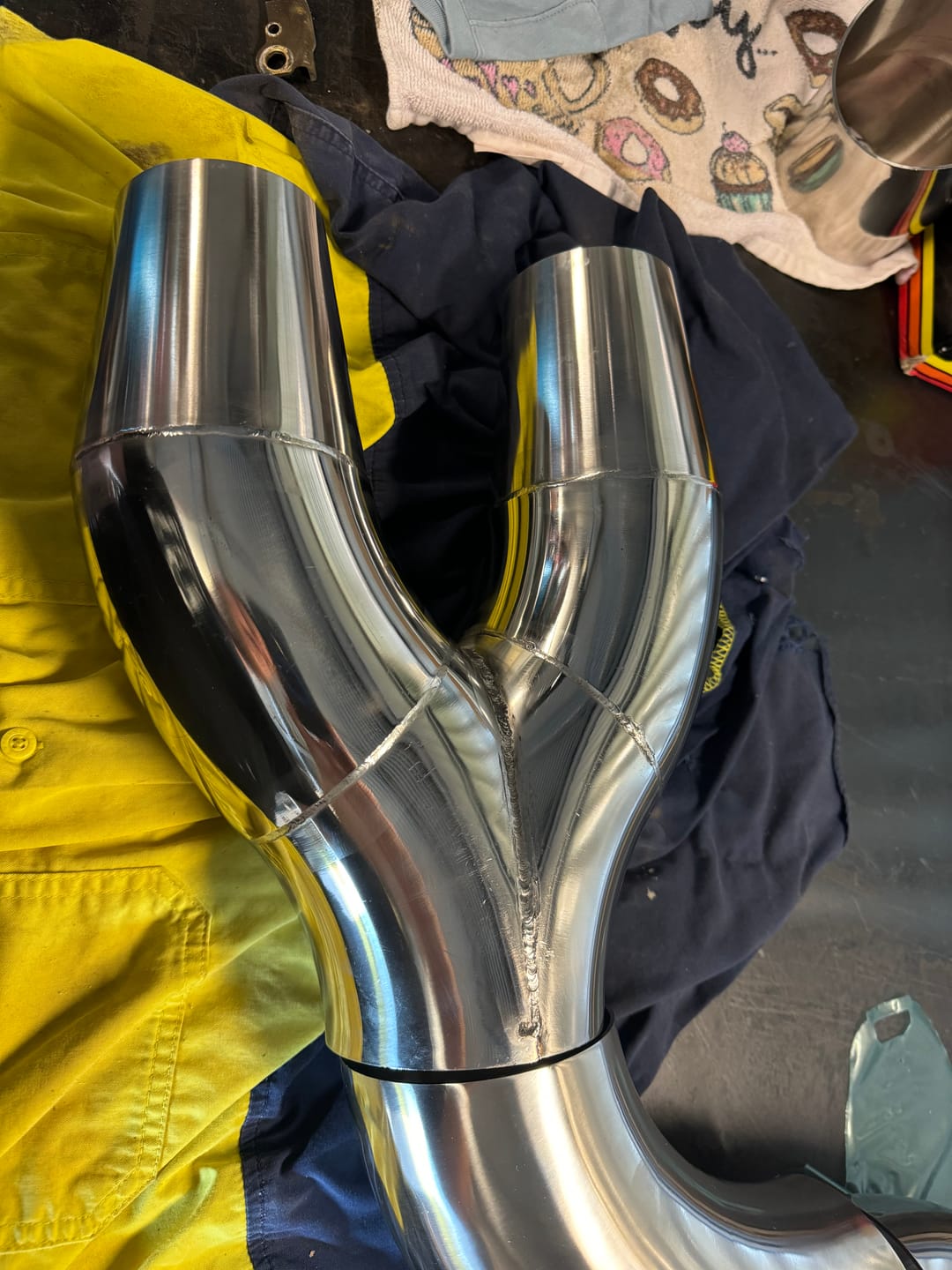 Customer photo review of Bends - Stainless Steel Elbows