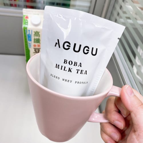 Customer photo review of 多效乳清蛋白飲－隨手包｜黑糖奶茶