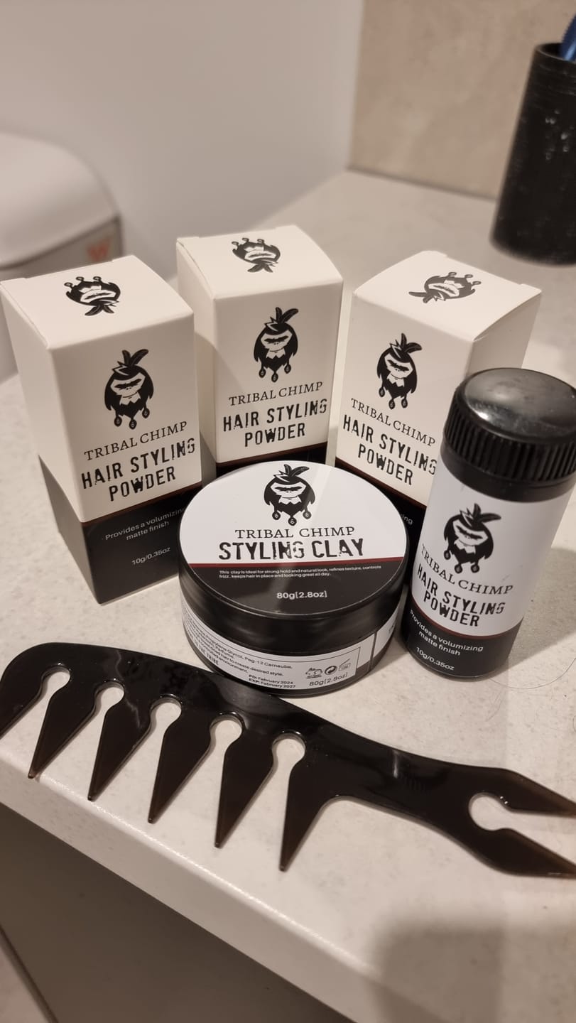 Customer photo review of Styling Clay Bundle
