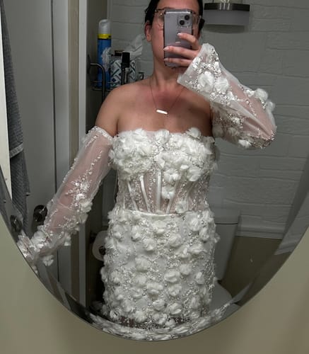 Customer photo review of Kayla Mini Dress