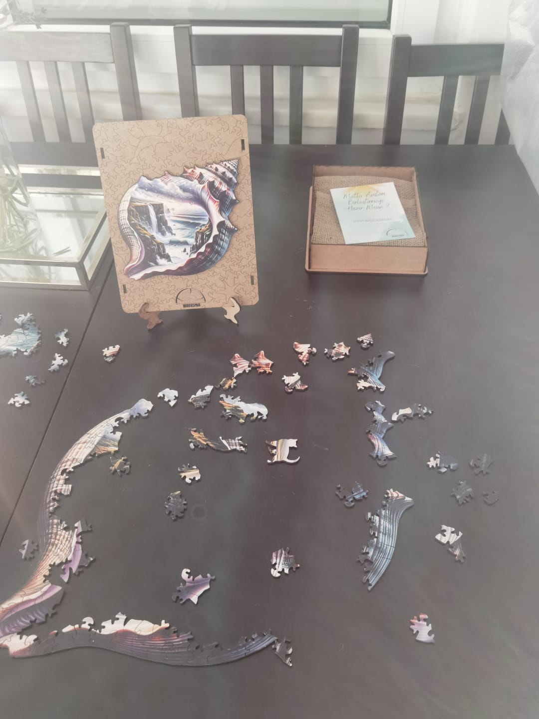 Customer photo review of Gizli Cennet - Ahşap Puzzle