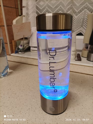 Customer photo review of HydroFresh Hidrogénes Víz Készítő Üveg