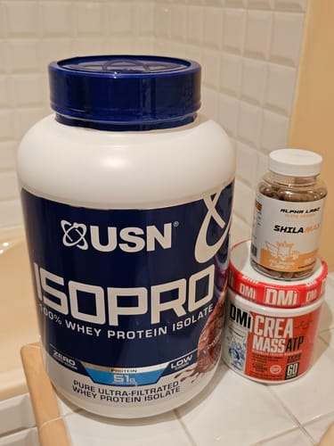 Customer photo review of USN - ISO PRO 100% WHEY PROTEIN ISOLATE 2kg