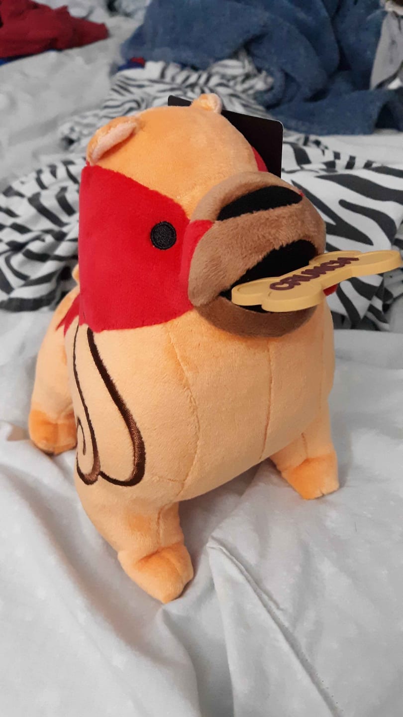 Customer photo review of Dragon Age - Mabari Plush