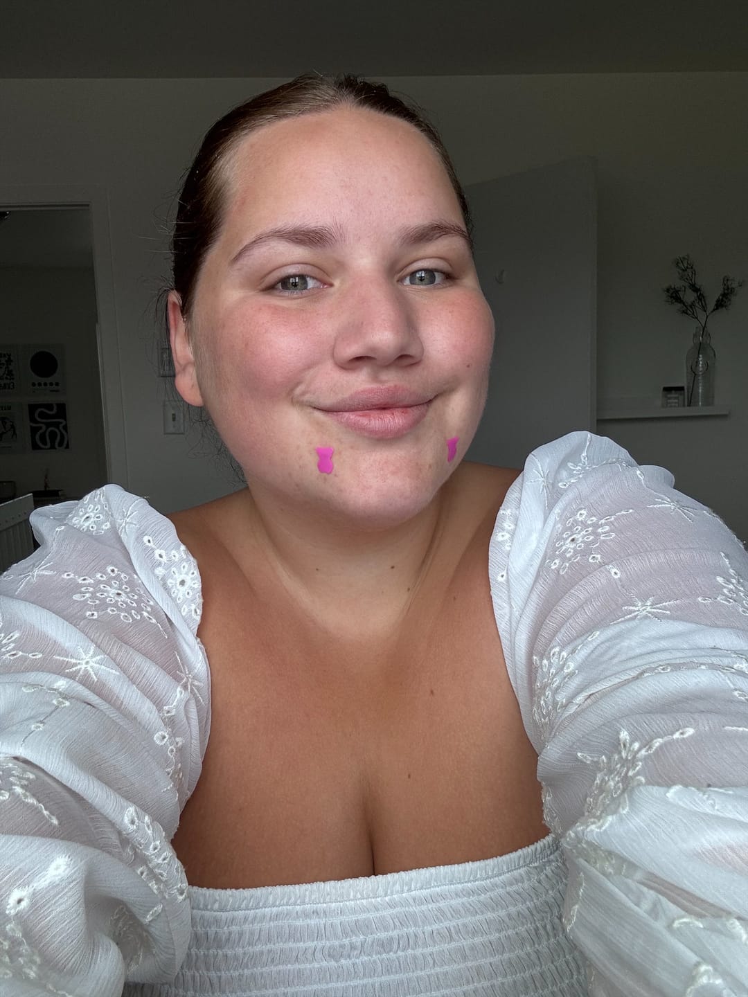 Customer photo review of Pimple Patches with Salicylic Acid - 72 Pink Teddies