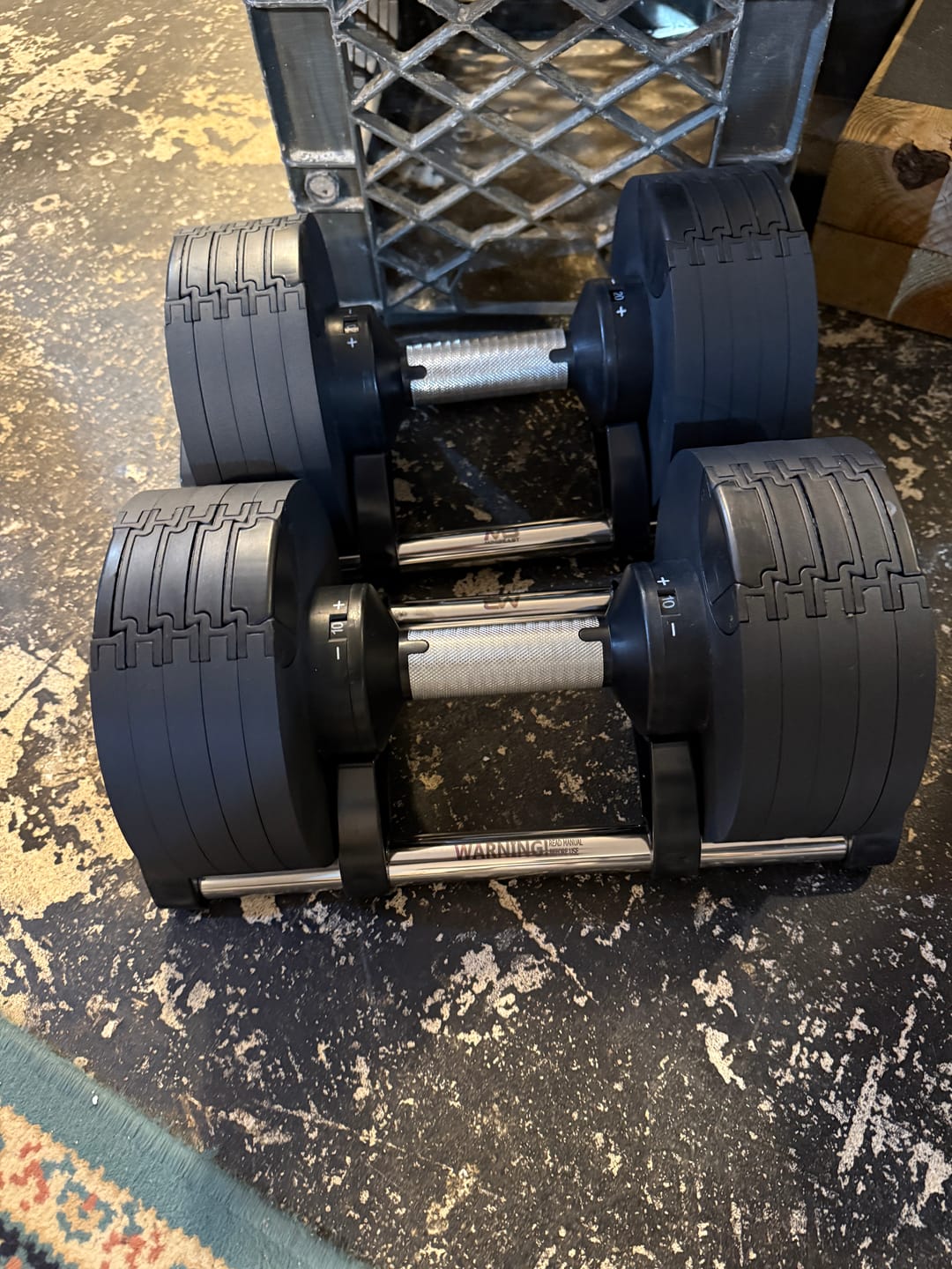 Customer photo review of MB PRO Adjustable Dumbbell 50lb